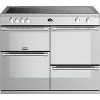 stoves sterling s1100ei 110 cm electric induction range cooker - stainless steel stainless steel