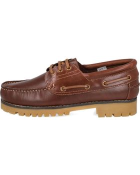 de L&R SHOES LR SHOES MODSD-212023-1A ZAPATOS NAUTICOS DE HOMBRE MARRON