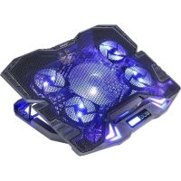 base de enfriamiento evolveo ania 5 con 5 ventiladores para portatiles 156