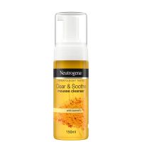 neutrogena clear and soothe mousse cleanser 150ml