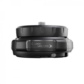 Accesorio para trípode Manfrotto Xchange Base negra aluminio-acero capacidad 20 kg
