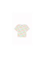 camiseta champion crewneck croptop blanco mujer