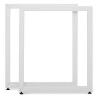 set patas mesa icub strong 60x70cm blanco