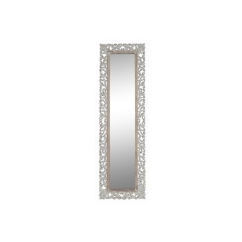 Espejo Mango Cristal 44x3x152 Decape Blanco