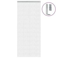 mosquitera de cadena para puerta aluminio 90x220 cm vidaxl