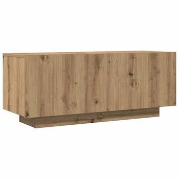 Mueble De Tv Madera De Ingeniería Roble Artisan 100x35x40 Cm