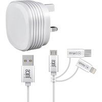 juice multi mains charger 1a universal usb charger - 15 m
