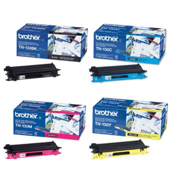 Original Multipack Brother DCP-9042CDN Printer Toner Cartridges (4 Pack) -TN130BK