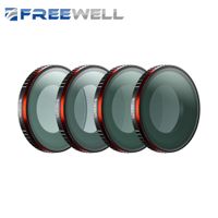 kit de filtros freewell bright day paquete de 4 filtros nd8plnd16plnd32pl y nd64pl para accesorios de fotografia insta360 go ultra