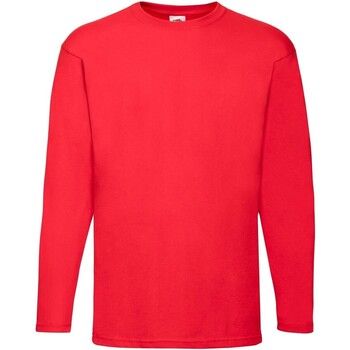 Fruit Of The Loom Camiseta manga larga Valueweight para hombre