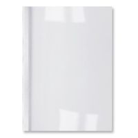 gbc ib4517 leathergrain thermabind dossiers termicos  3 mm  blanco  100 unidades