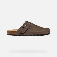 geox sandal ghita hombre marron oscuro
