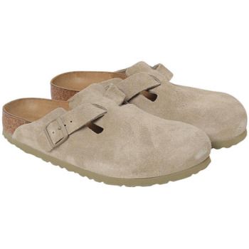 BIRKENSTOCK Sandalias Mocassins Boston Leve daim para mujer