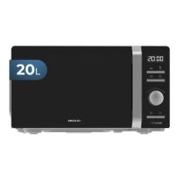 microondas cecotec proclean 5010 inverter 20l 700w tecnologia inverter 8 programas led