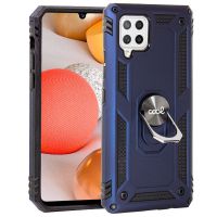 cool funda hard azul con anilla para samsung a426 galaxy a42 5g