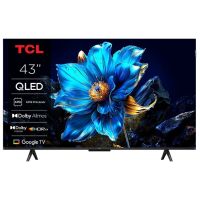 tv tcl qled 43p79k 43 4k ultra hd smart tv google tv hdr10