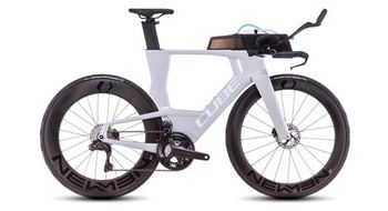 Cube aerium c 68x race bicicleta triatlon shimano ultegra di2 12s 700 mm gris niebla 2025