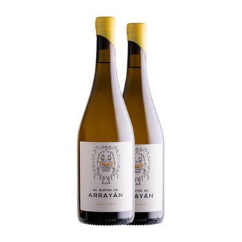 Arrayán Vino Blanco El Bufón Cebreros 75 Cl 14.5% Vol. (pack De 2 Unidades)