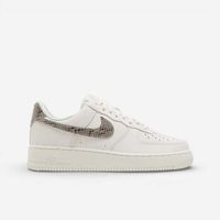 nike zapatillas air force 1 low 07 snakeskin phantom womens para mujer
