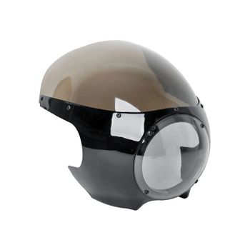 Carenado faro moto Avon mini ABS ahumado