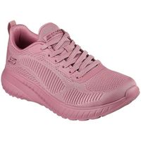 skechers zapatillas bobs squad chaos-face off 117209-ras raspberry para mujer