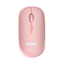 ratan inalambrico 1600 dpi 4 botones rosa