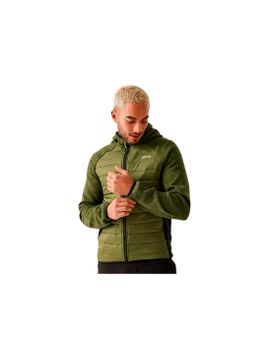 Chaqueta de Montaña Regatta Newhill Hybrid Hombre Verde/Negro