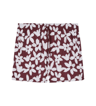 Emporio Armani para hombre. EM000583_AF20443 Bañador Eagle burdeos (L), Beachwear, Poliéster