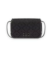 kate spade para mujer ki453 bolso flores negro osfa casual piel