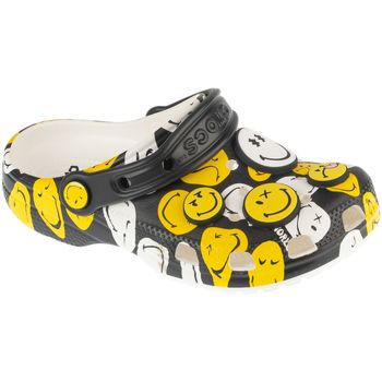 Crocs Zuecos Classic Smiley Clog K para niña