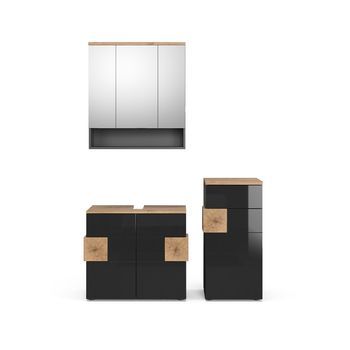 Conjunto De Muebles De Baño Eden 3 Piezas Vicco