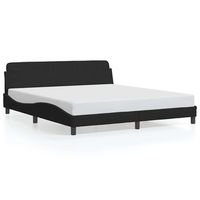 cama matrimonial  cama para adultos  estructura de cama con cabecero de terciopelo negro 180x200 cm
