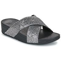 fitflop sandalias lulu cross slide para mujer