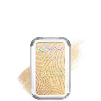 NYX Professional Makeup Buttermelt Highlighter 5g (Various Shades) - Butta Than Gold