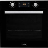 indesit ifw 6340 bl electric oven - black black