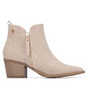 xti para mujer 14526601-beige botines 145266 beige 41 3 a 5cm cremallera casual