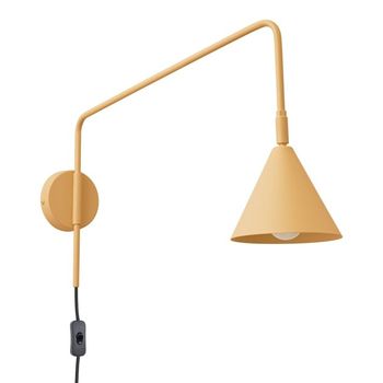 Aplique de pared naon dorado