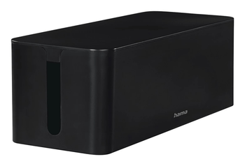 Cables Organizadores Caja Maxi 40 0 x 15 6 x 13 5 cm Negra