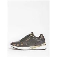 guess deportivas moda fl5mox fal12 moxea-blkbr para mujer