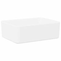 lavabo 40x30x13 cm ceramica blanco vidaxl