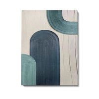 pintura decorativa lienzo 3d rfb295070 multicolor 50x70 cm