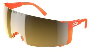 Gafas de sol traslucidas poc propel naranja   clarity road sunny gold