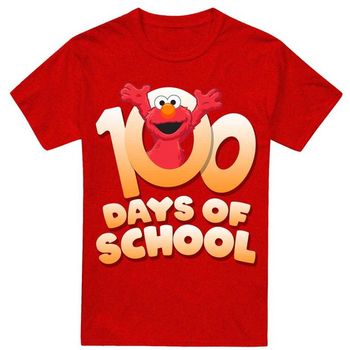 Sesame Street Camiseta 100 Days Of School para mujer
