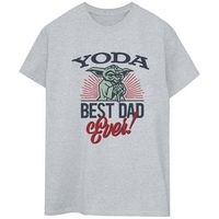 disney camiseta manga larga mandalorian dad para mujer