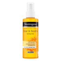 neutrogena clear  soothe toning mist
