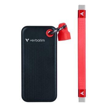 Disco Duro Verbatim Pocket SSD 256 GB USB Tipo C 10.000 MB/s Fireproof