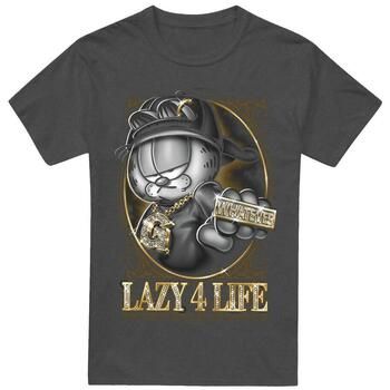 Garfield Camiseta Lazy 4 Life para mujer