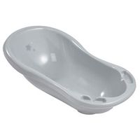 banera ergonomica con tapon keeeper stars 0 a 12 meses 84 cm maria gris