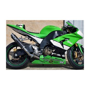 Silenciador de escape Kawasaki ZX-10R E2 '04-'05 Mass GP1
