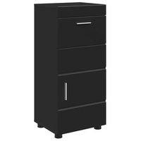 juego de muebles de bano tulum negro 37 x 315 x 82 cm vidaxl